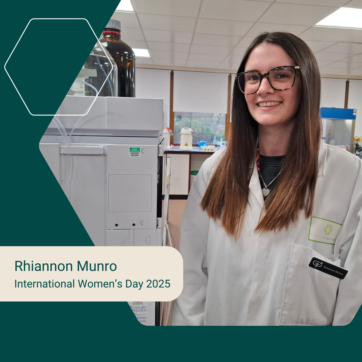 Rhiannon sharing why she got into STEM